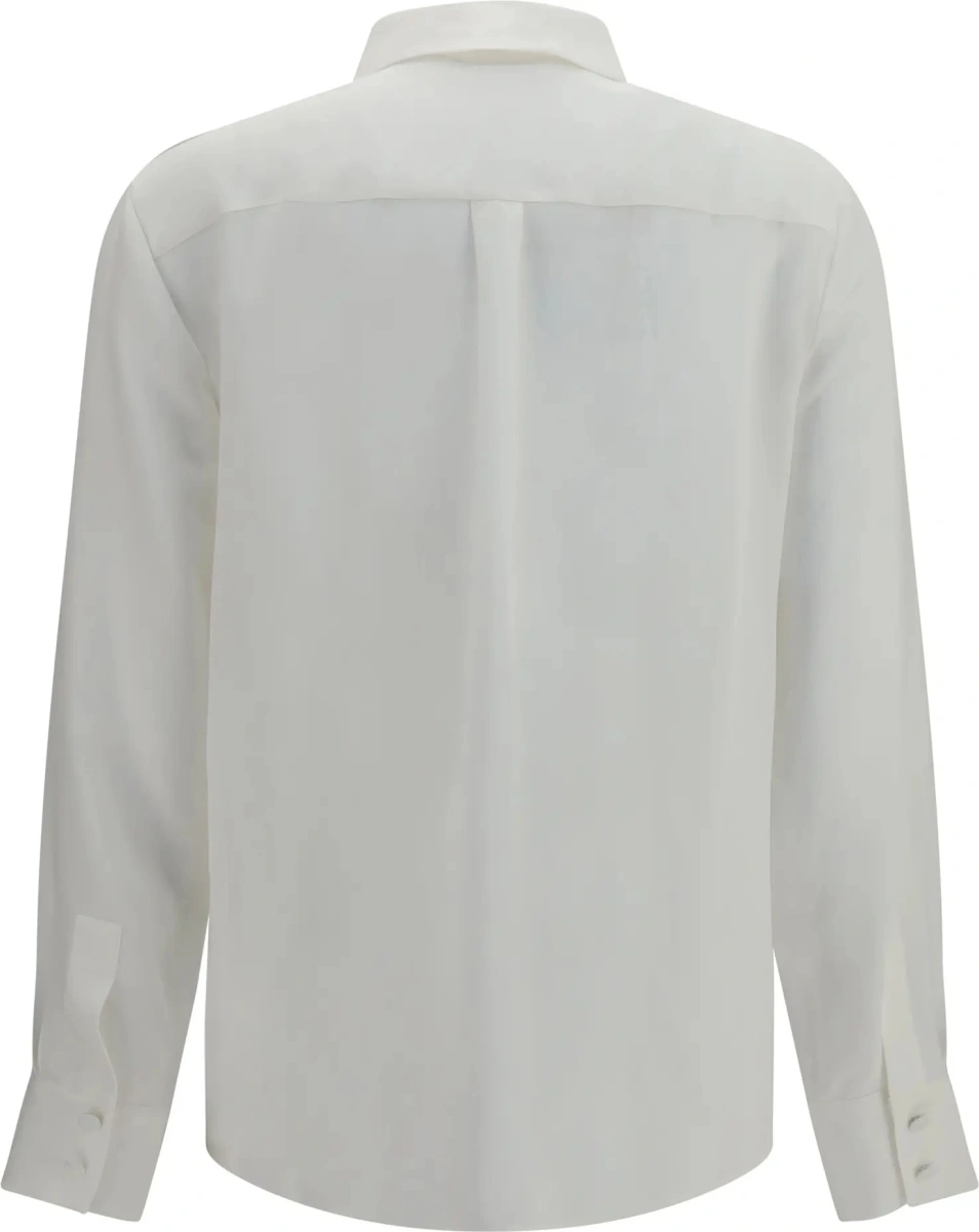 Camasa casual Lardini multicolor din matase - Img 2