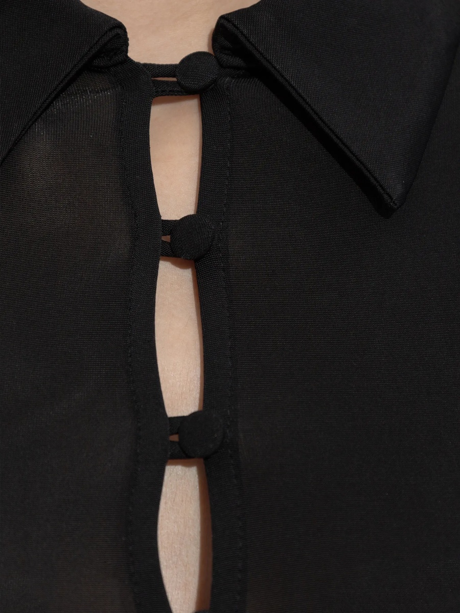 Camasa casual Marl Mesh Shirt - Img 7