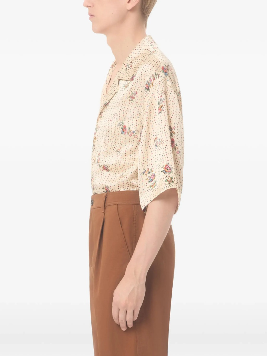 Camasa casual Silk bowling shirt - Img 5