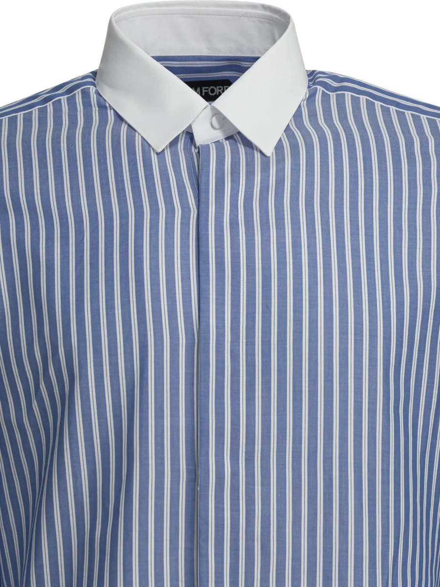 Camasa casual "Wide Stripe" casual shirt - Img 3