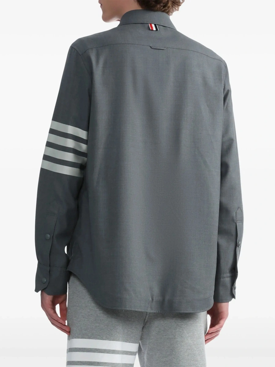 Camasa casual Wool and cotton blend Shirt - Img 7