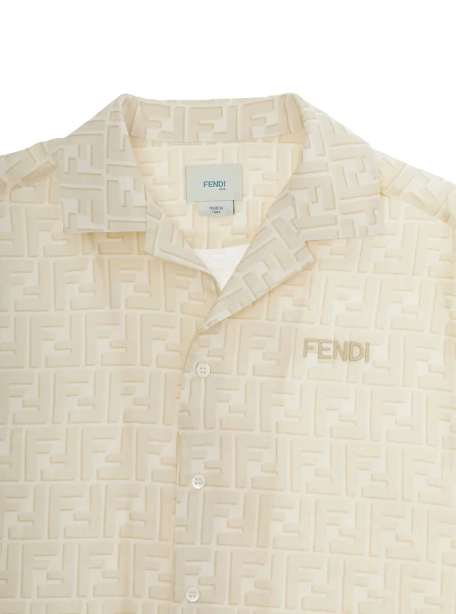 Camasa Fendi galbena din in - Img 3