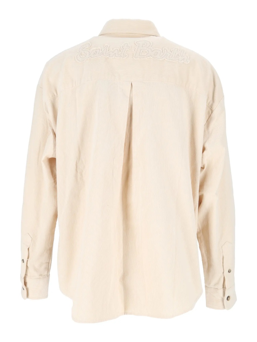 Camasa GIGY CORDUROY MINI-10 CREAM SB PATCH - Img 3
