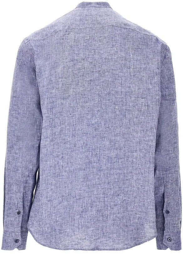 Camasa Guru collar linen shirt - Img 3