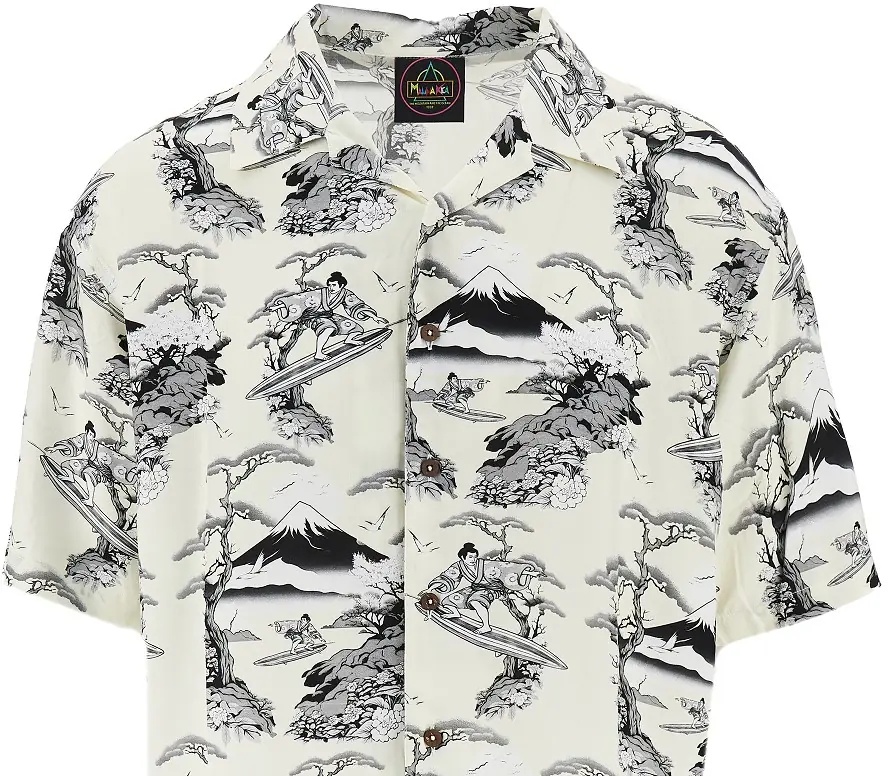 Camasa Printed viscose shirt - Img 2