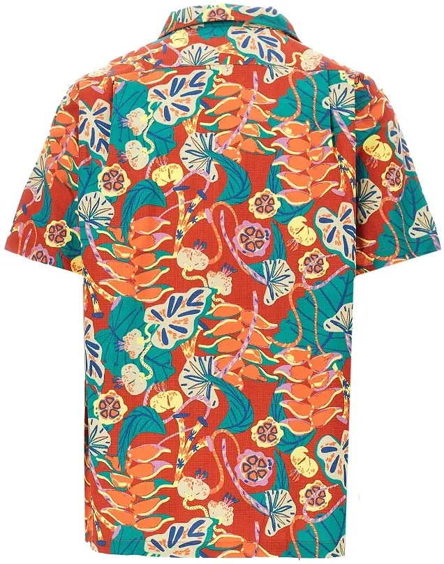 Camasa 'Tidal Threads' printed cotton shirt - Img 3
