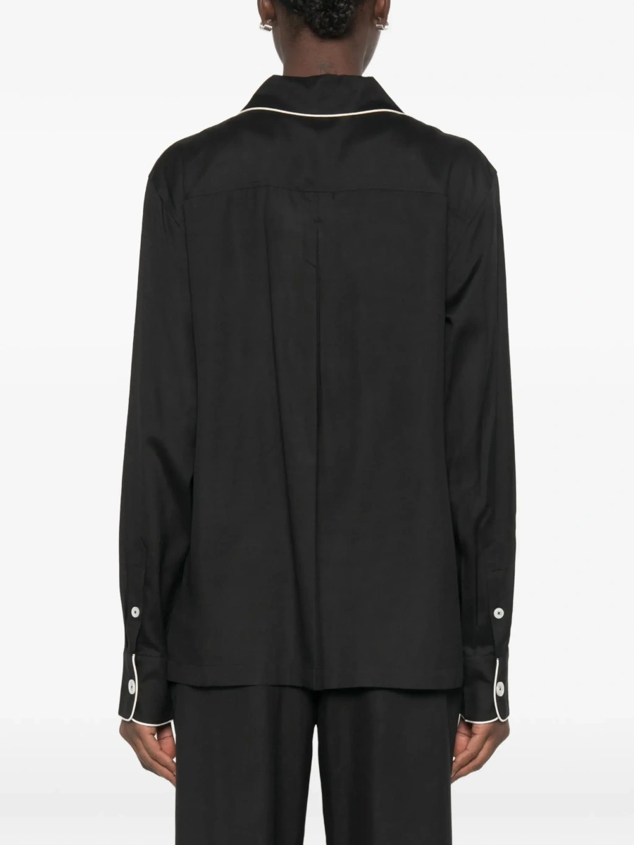 Camasa TOTEME neagra din matase - Img 6