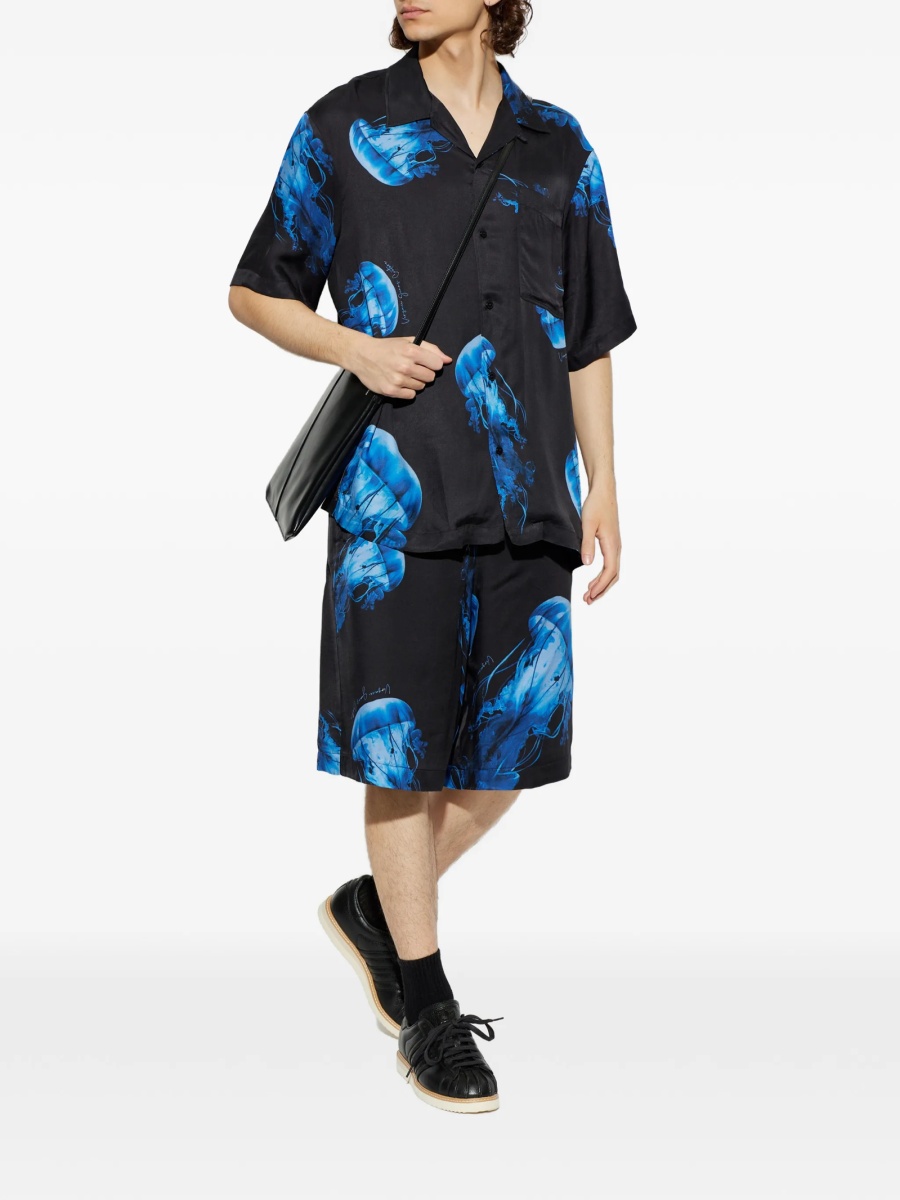 Camasa Versace Jeans Couture neagra din vascoza - Img 2