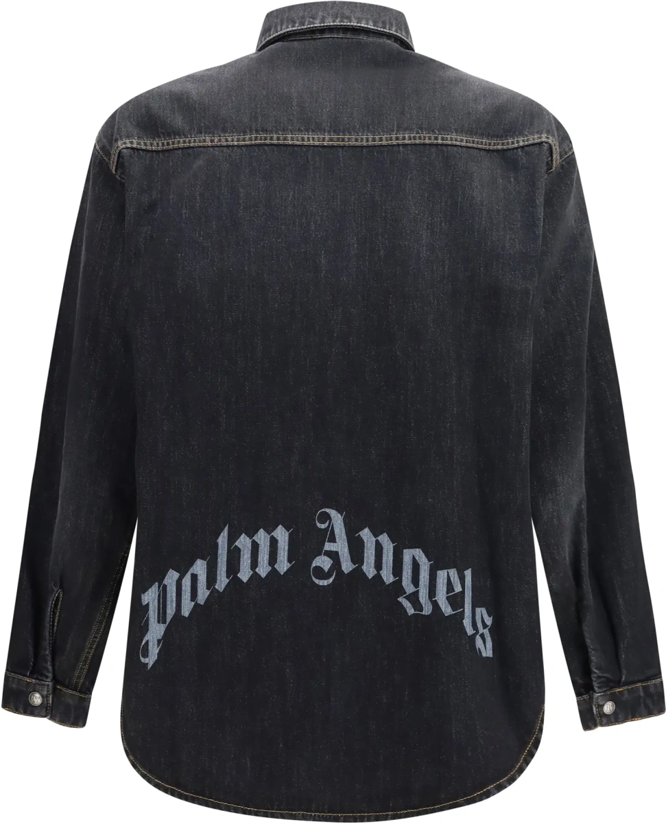 Camasi Denim Shirt with back logo - Img 2