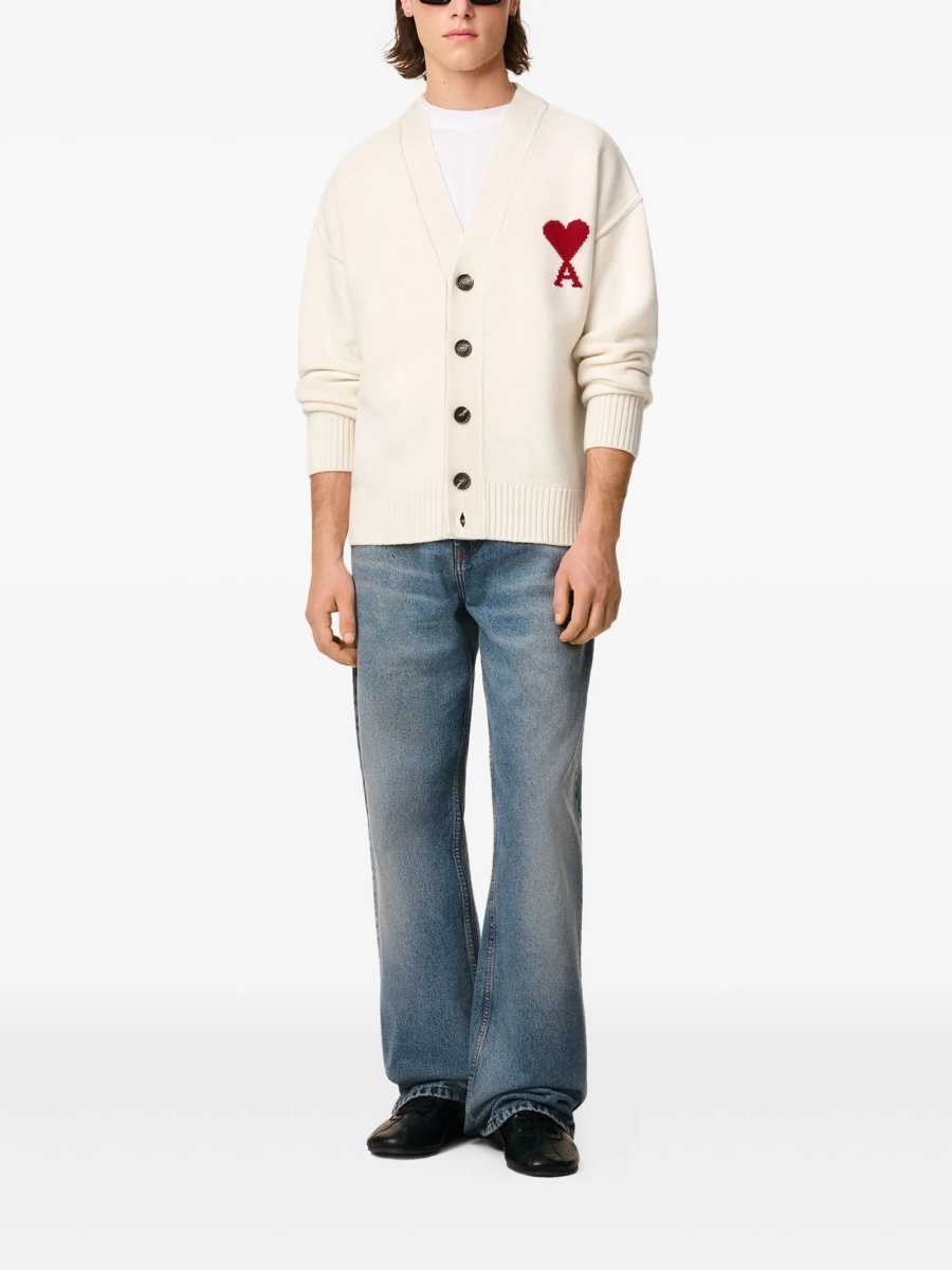 Cardigan AMI Paris ami de coeur neutru - Img 2