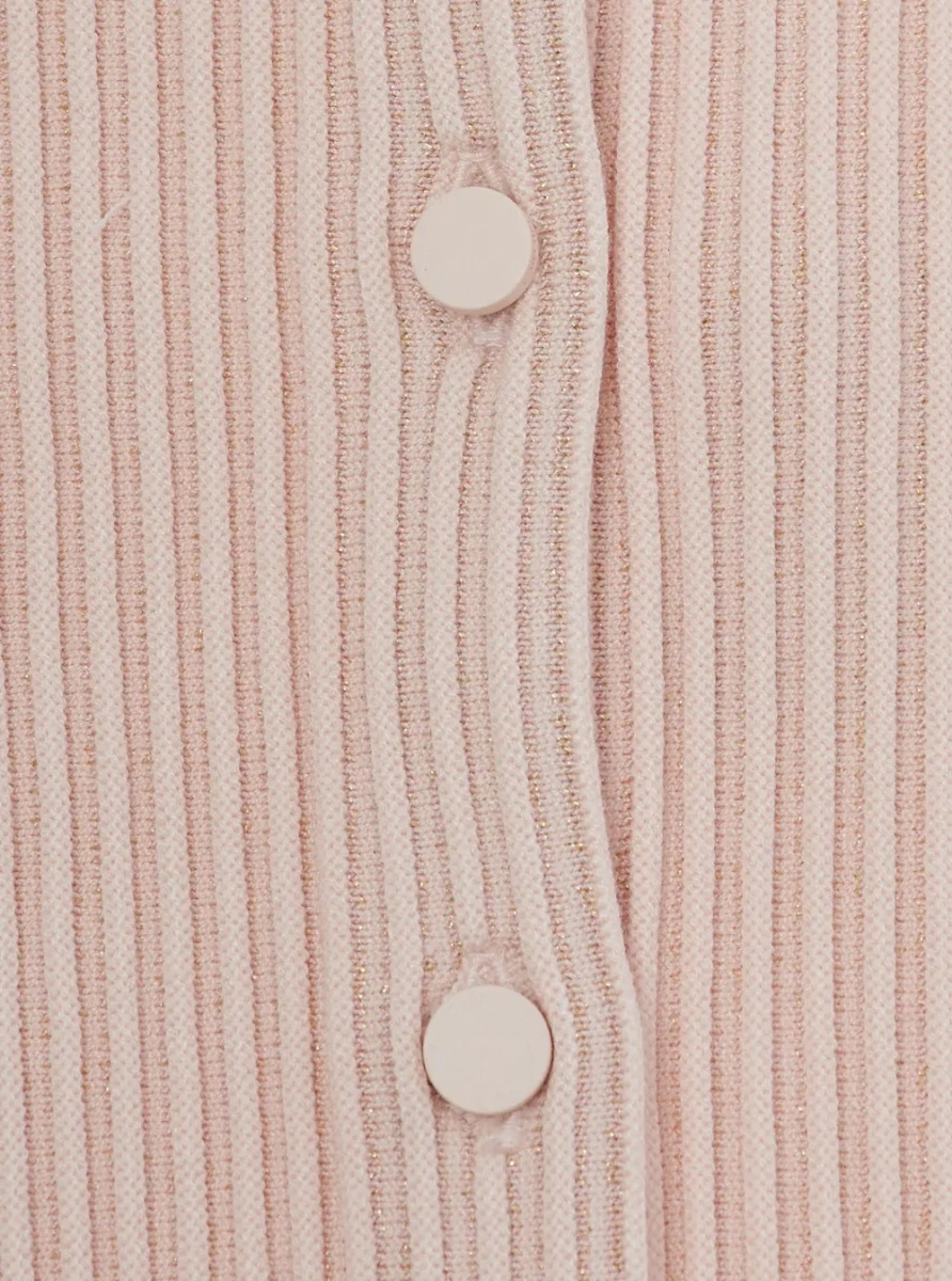 Cardigan EMPORIO ARMANI KIDS roz din lana - Img 3