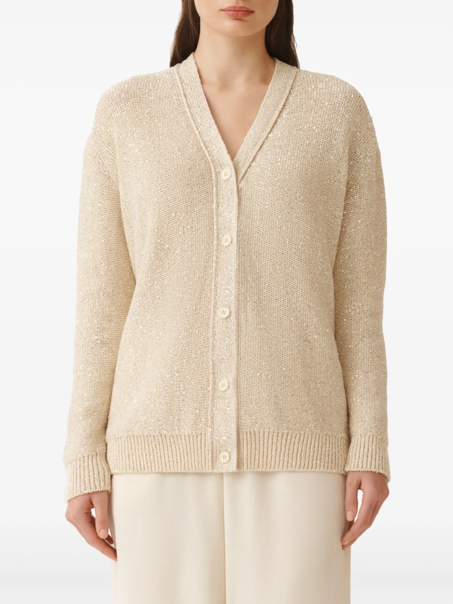 Cardigan Fabiana Filippi maro - Img 3