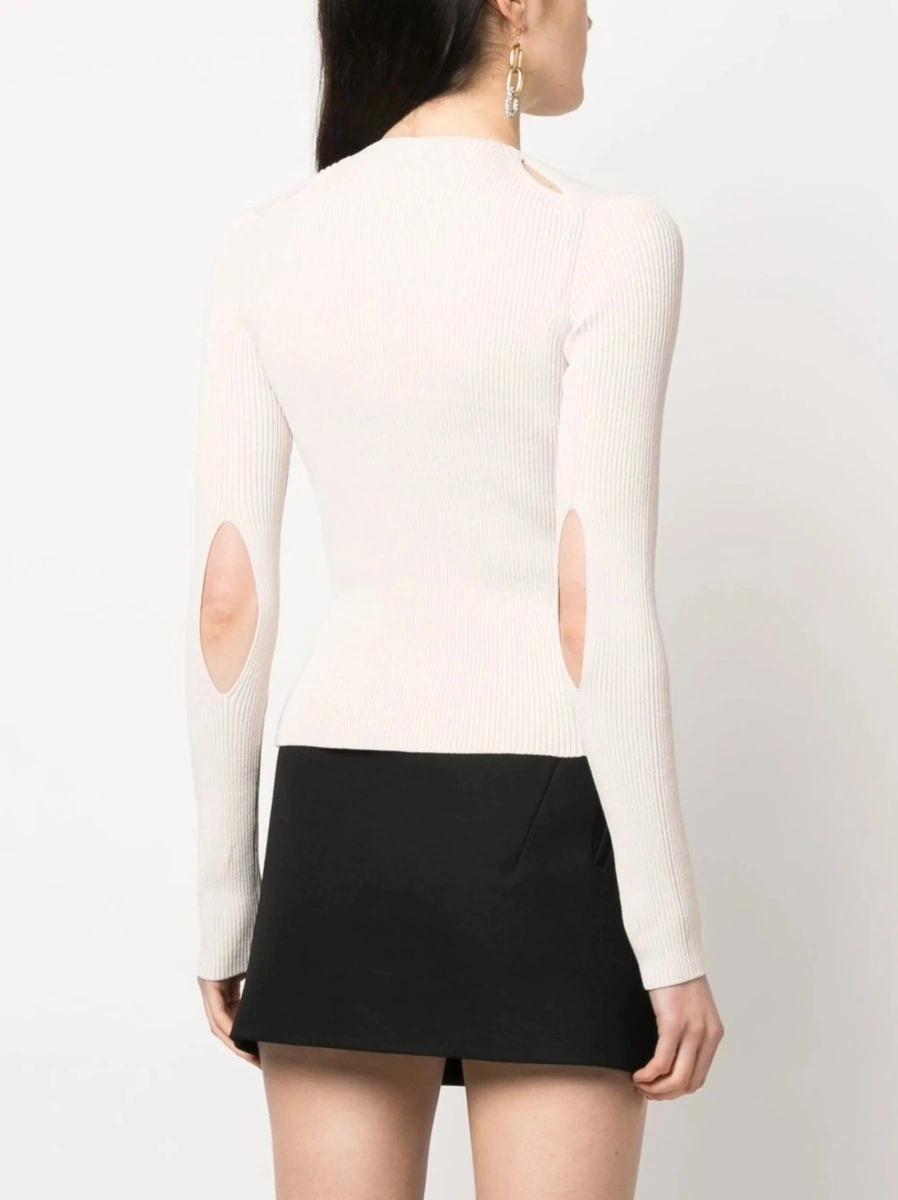 Cardigan Fendi neutru - Img 4