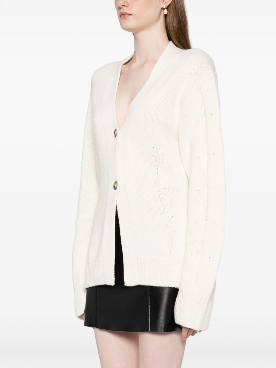 Cardigan HELMUT LANG alb - Img 3