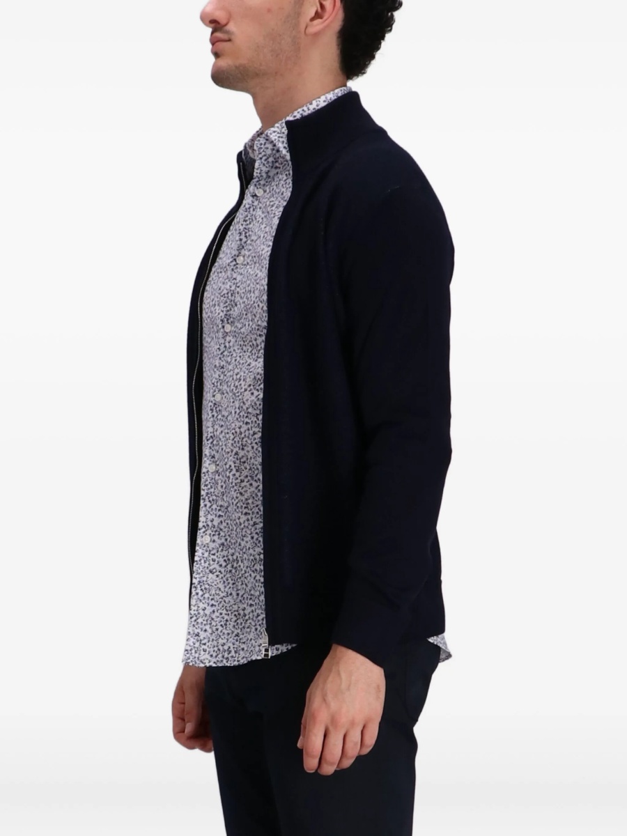 Cardigan Hugo Boss albastru - Img 3