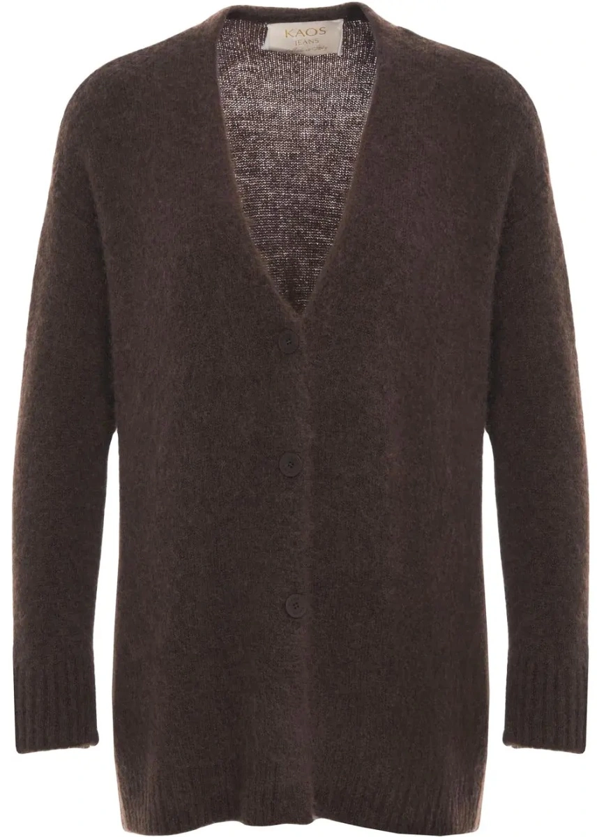 Cardigan Kaos maro din lana - Img 2