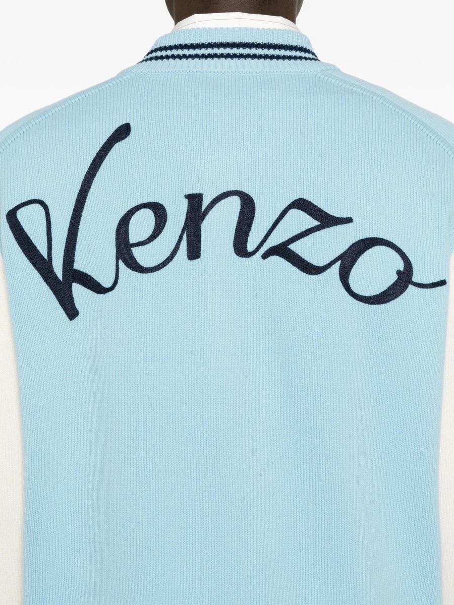 Cardigan Kenzo albastru - Img 5