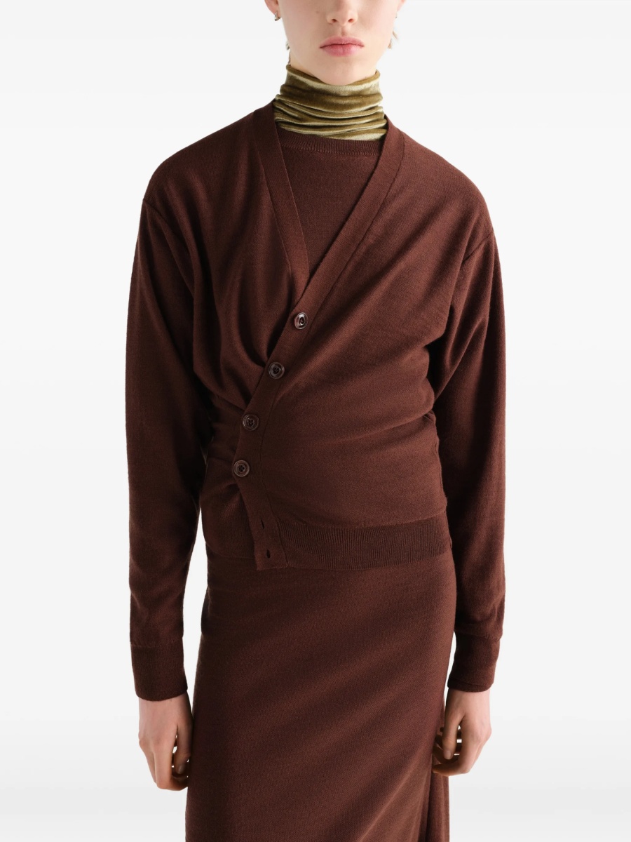 Cardigan LEMAIRE maro - Img 3