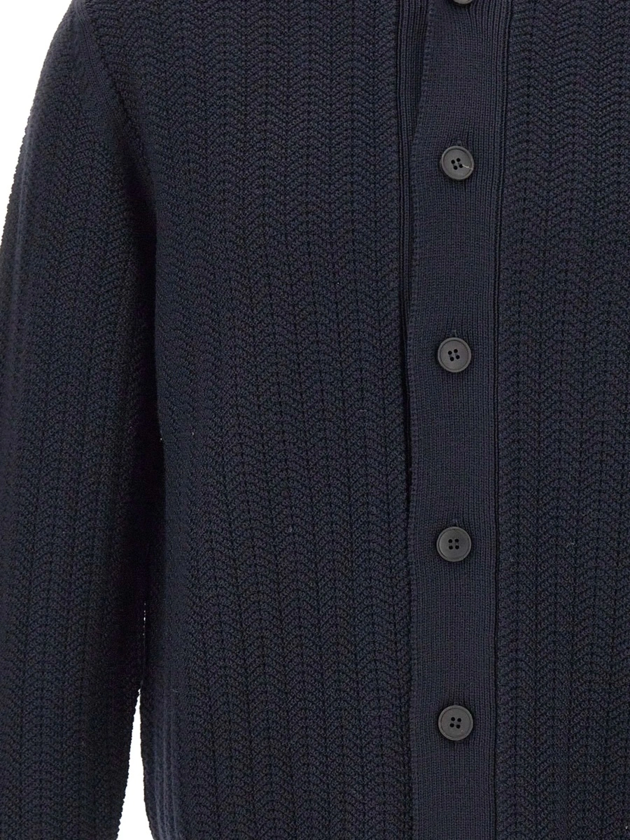 Cardigan PHI BY FILIPPO DE LAURENTIIS albastru - Img 3