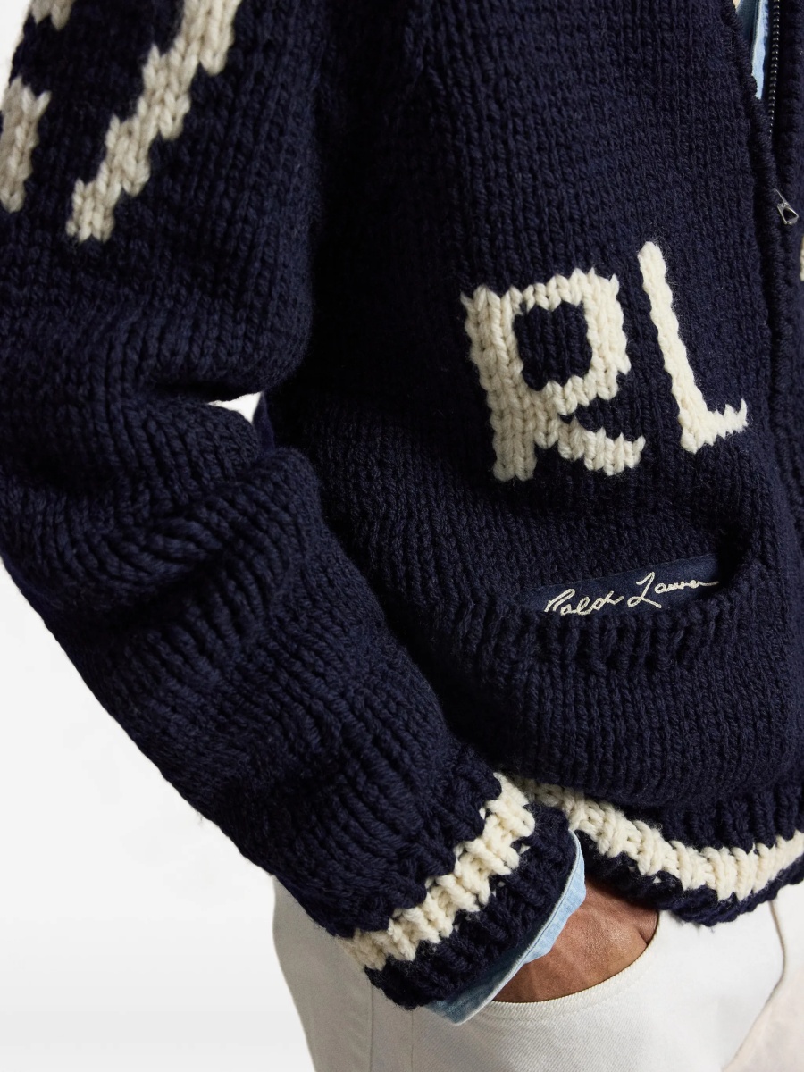Cardigan Ralph Lauren albastru - Img 4
