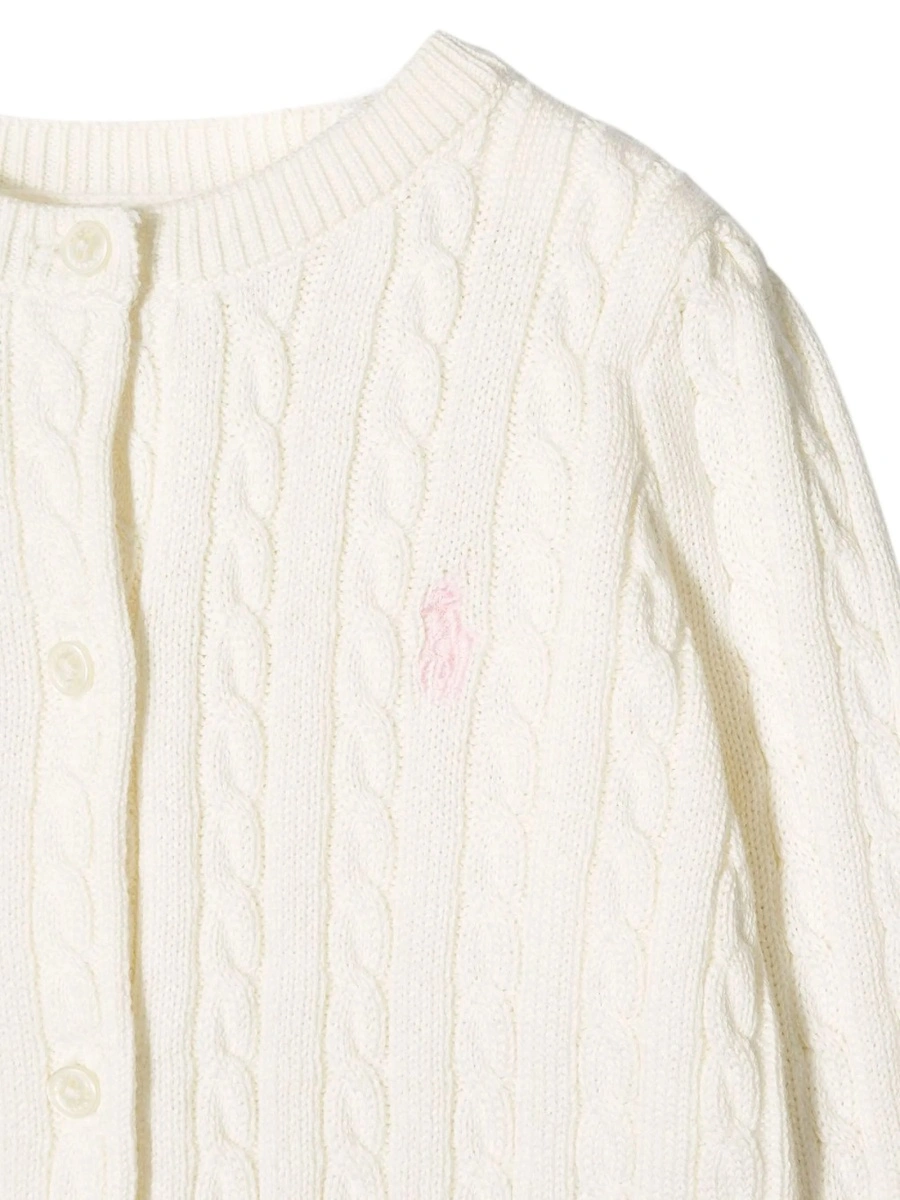 Cardigan Ralph Lauren alb - Img 3
