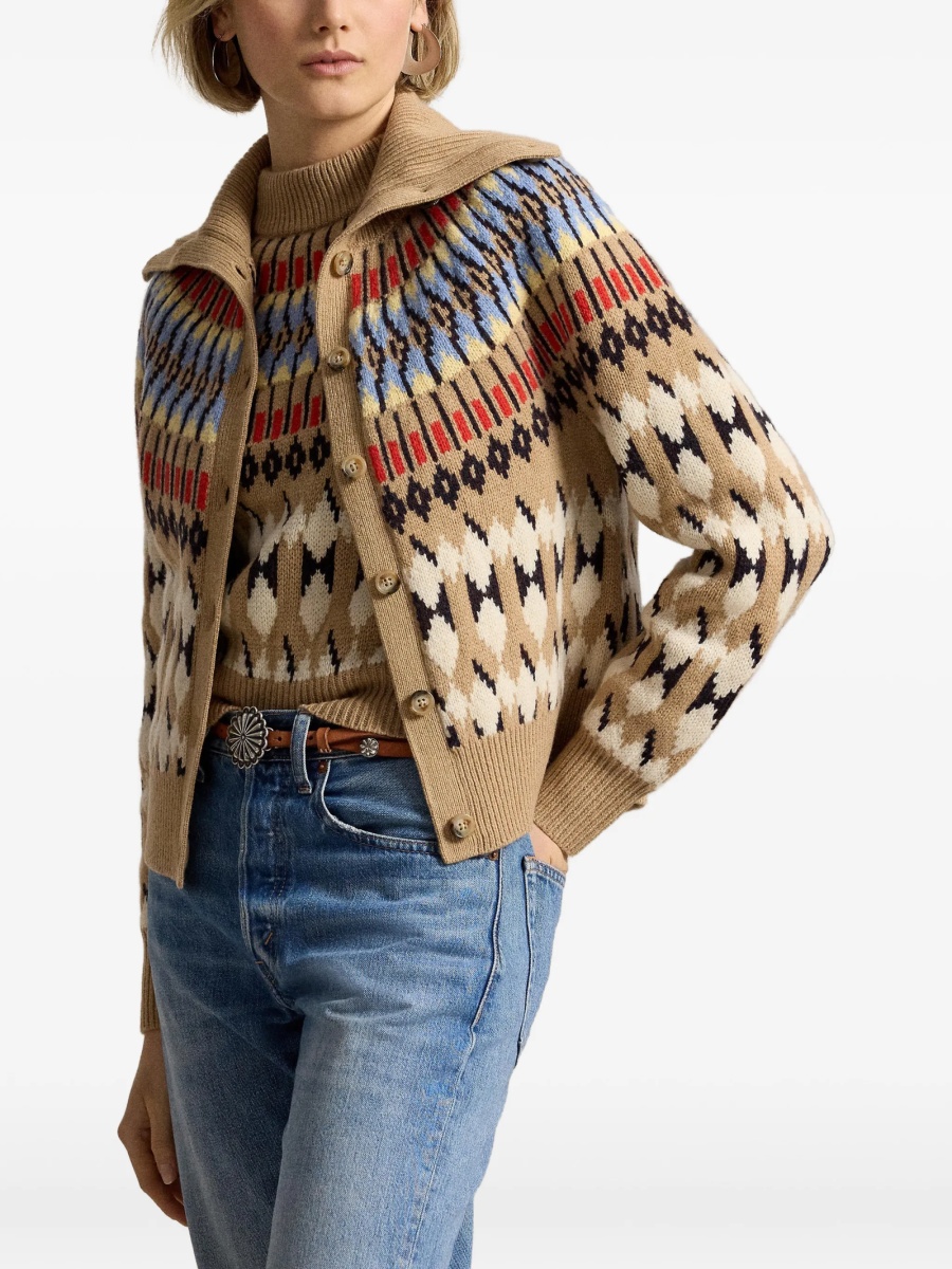Cardigan Ralph Lauren neutru - Img 3