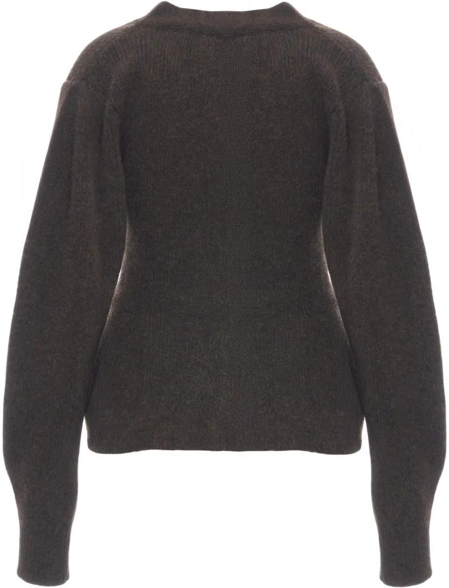 Cardigan ROTATE Birger Christensen maro 'Pivot' - Img 3