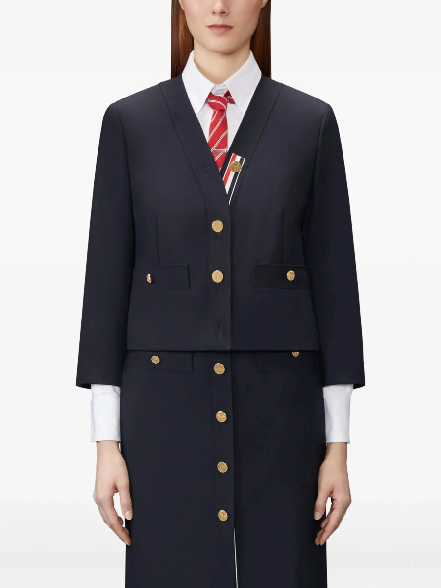 Cardigan Thom Browne albastru - Img 5