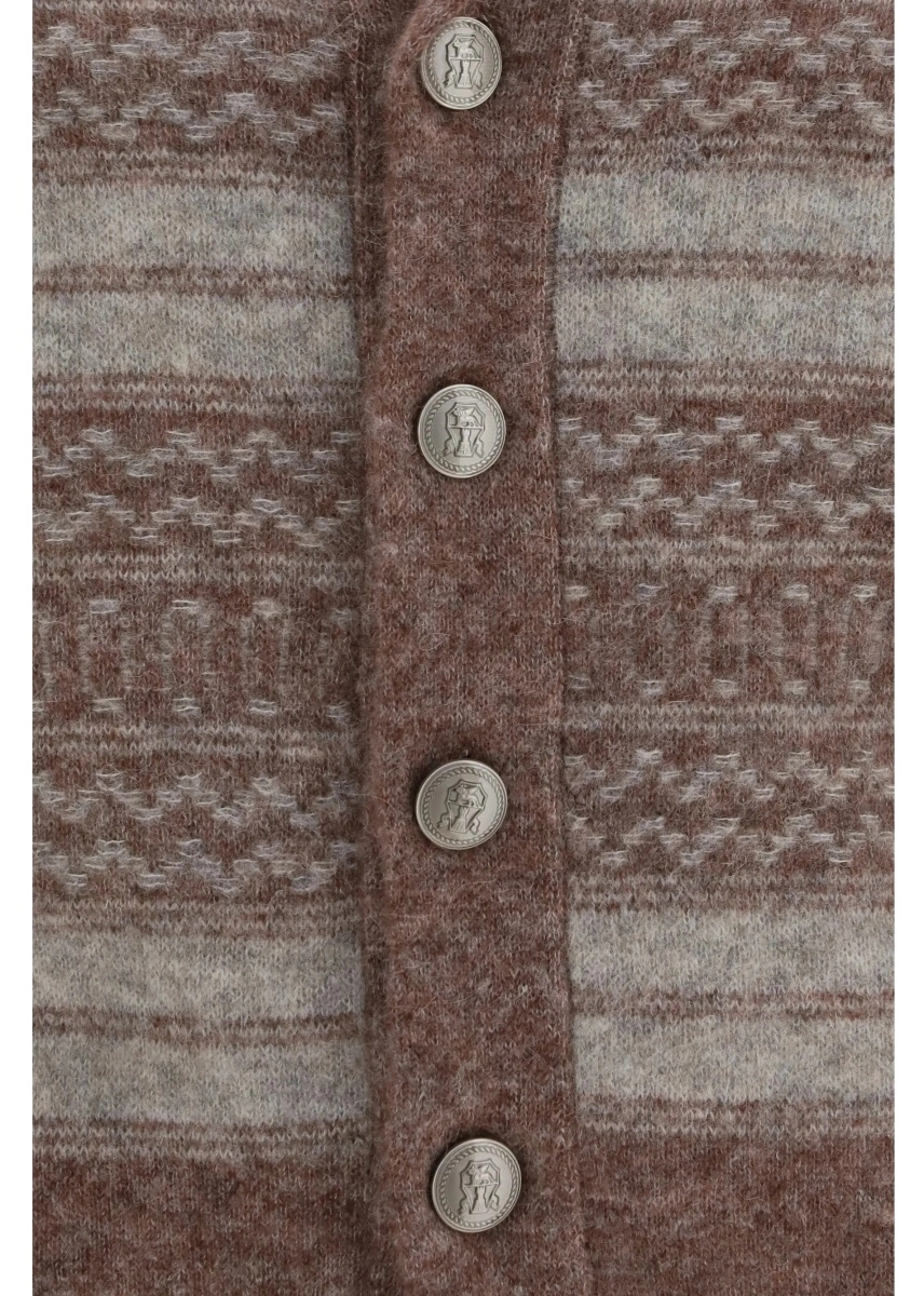 Cardigan V-neck button Cardigan - Img 3