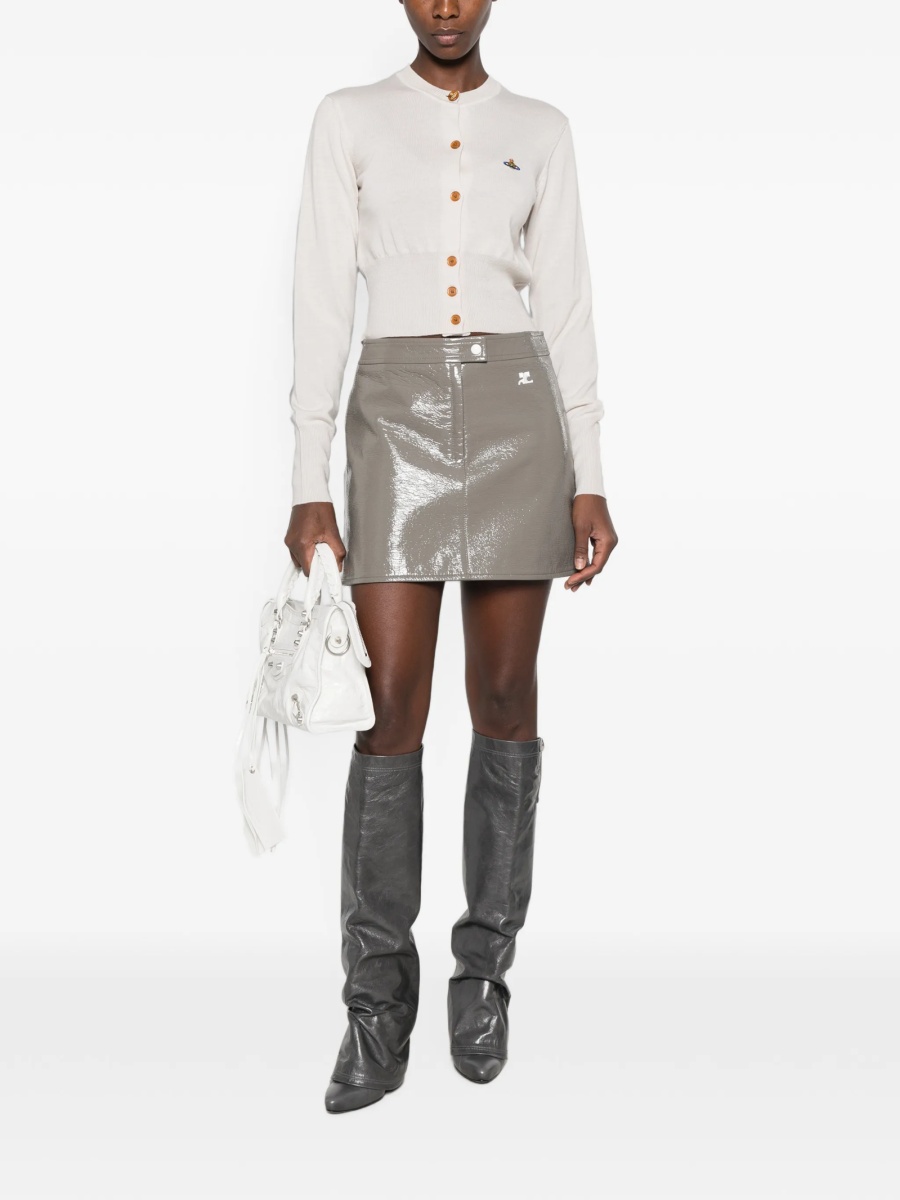 Cardigan Vivienne Westwood neutru din lana - Img 2