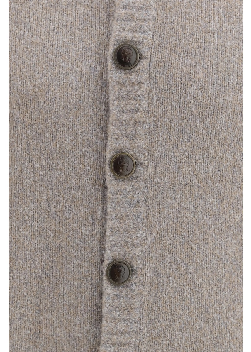 Cardigan Wool, silk and cashmere Cardigan - Img 3