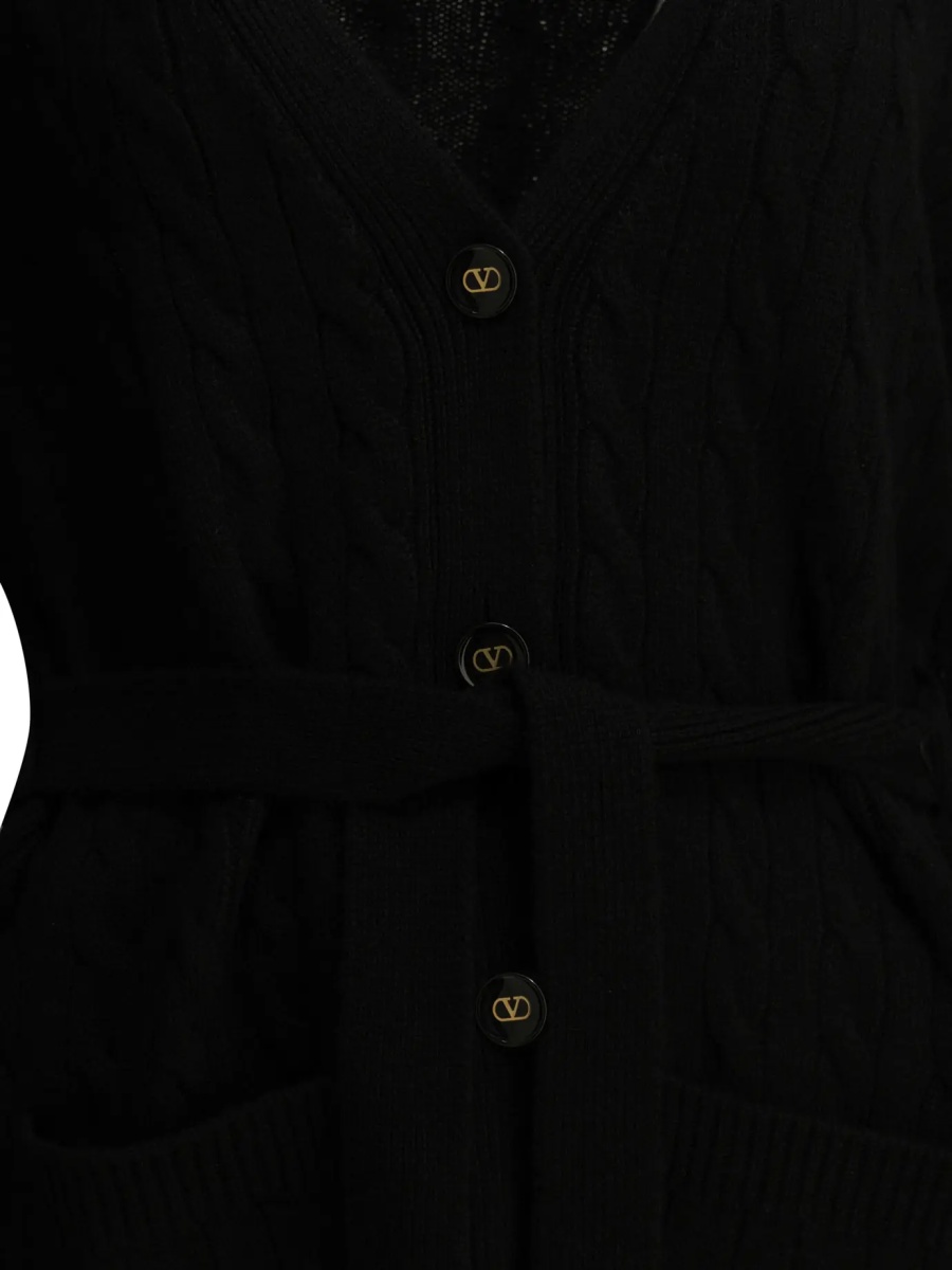 Cardigane Cashmere cable-knit cardigan - Img 3