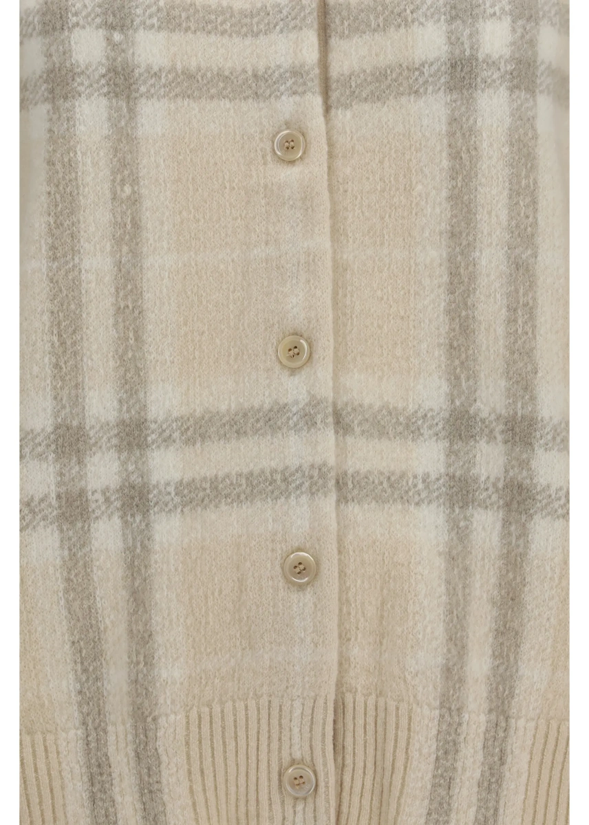 Cardigane Check cashmere Cardigan - Img 3