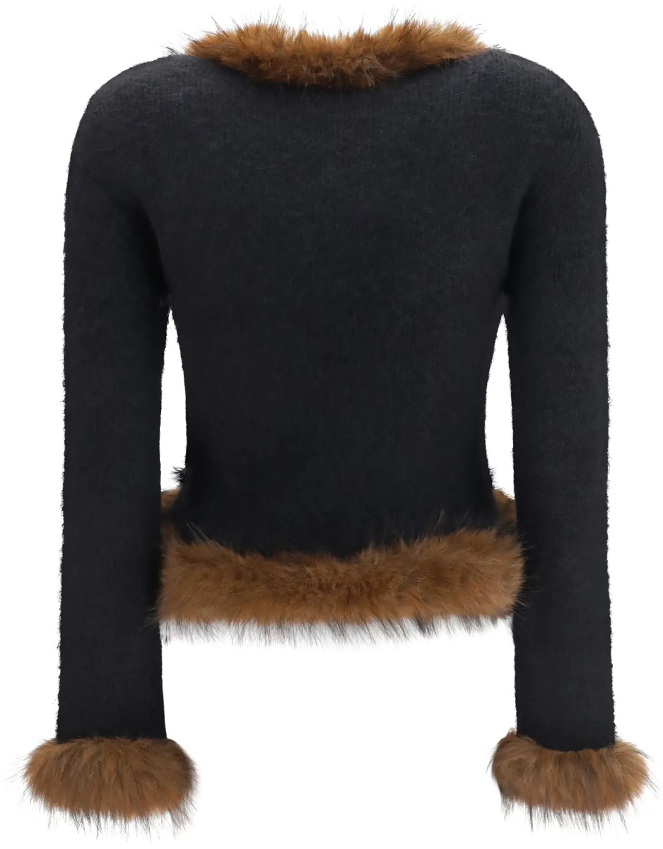 Cardigane Knit and faux fur Cardigan - Img 2