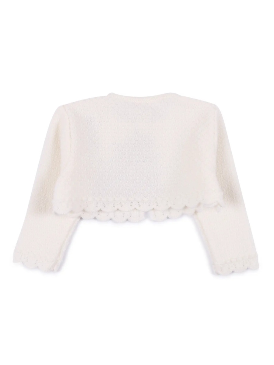 Cardigane KNIT NEWBORN SHORT CARDIGAN "PAZ OI 25-26" - Img 3