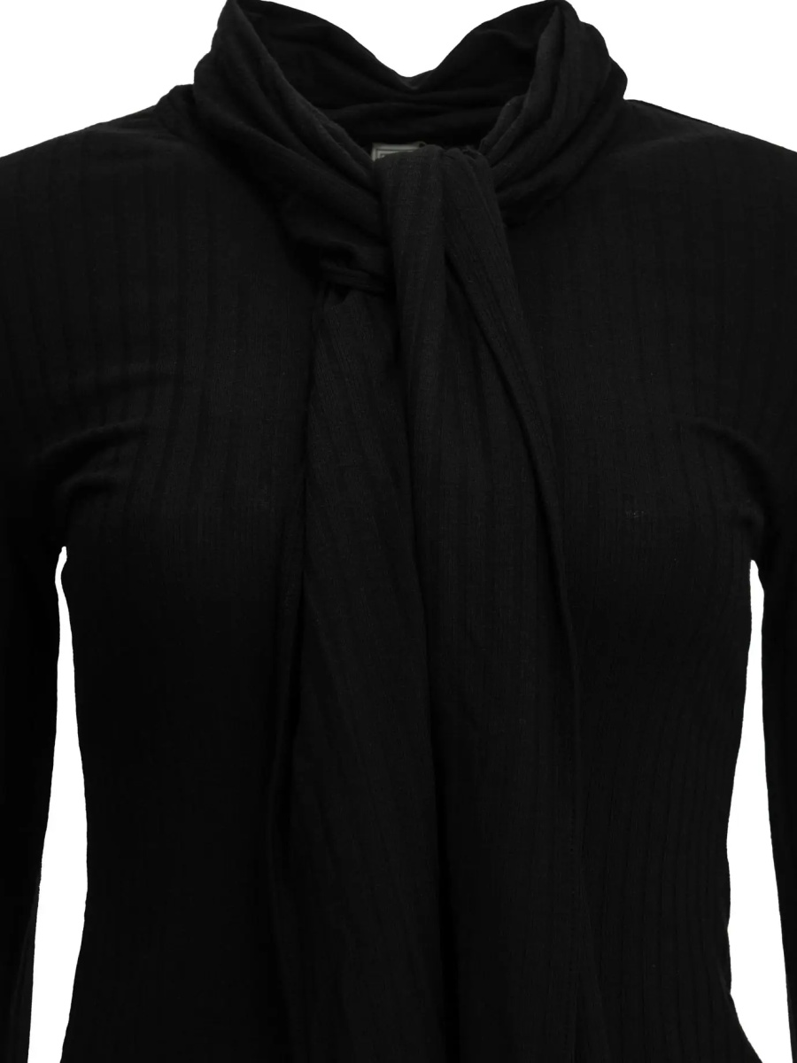 Cardigane TOTÊME Cardigan with a bow - Img 3