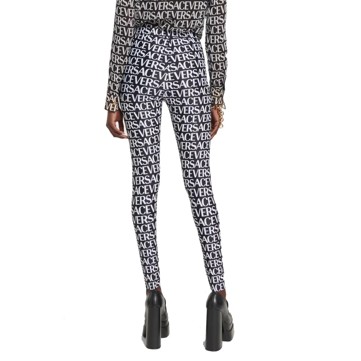 Colanti Versace Logo Leggings - Img 3