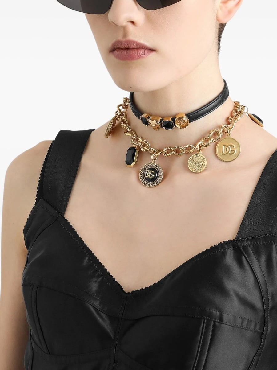 Colier Dolce &amp; Gabbana negru - Img 2