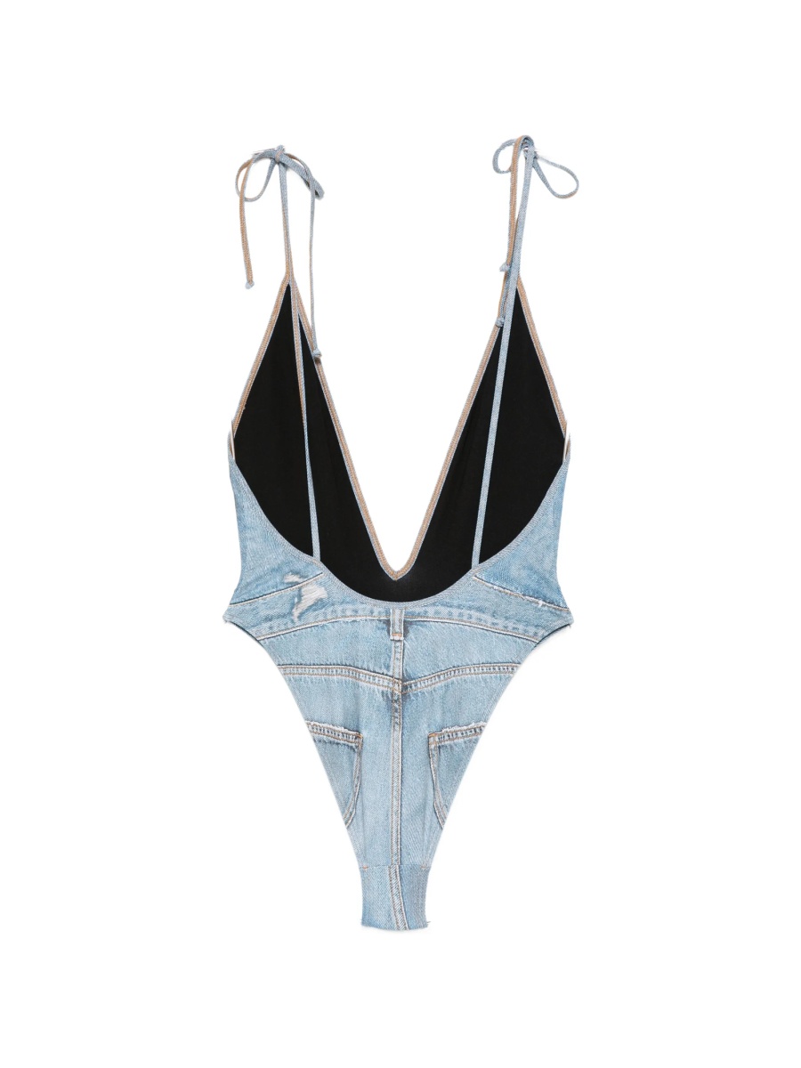 Costum de baie intreg Diesel albastru - Img 2