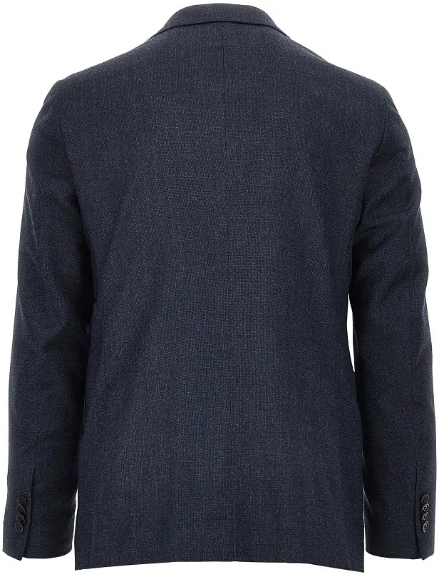 Costum Single-breasted wool tailored suit - Img 3