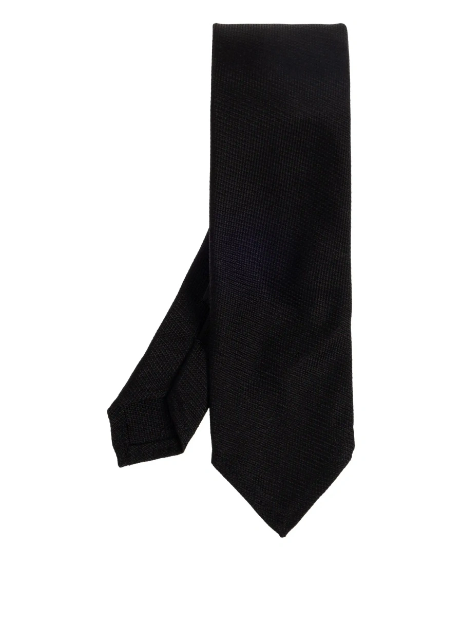 Cravata DSQUARED2 neagra din matase - Img 7