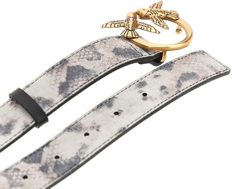 Curea Love Birds leather belt - Img 2