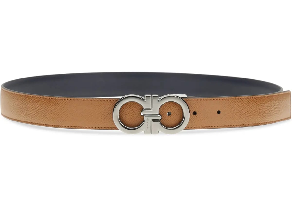 Curea Reversible and adjustable Gancini Belt - Img 2