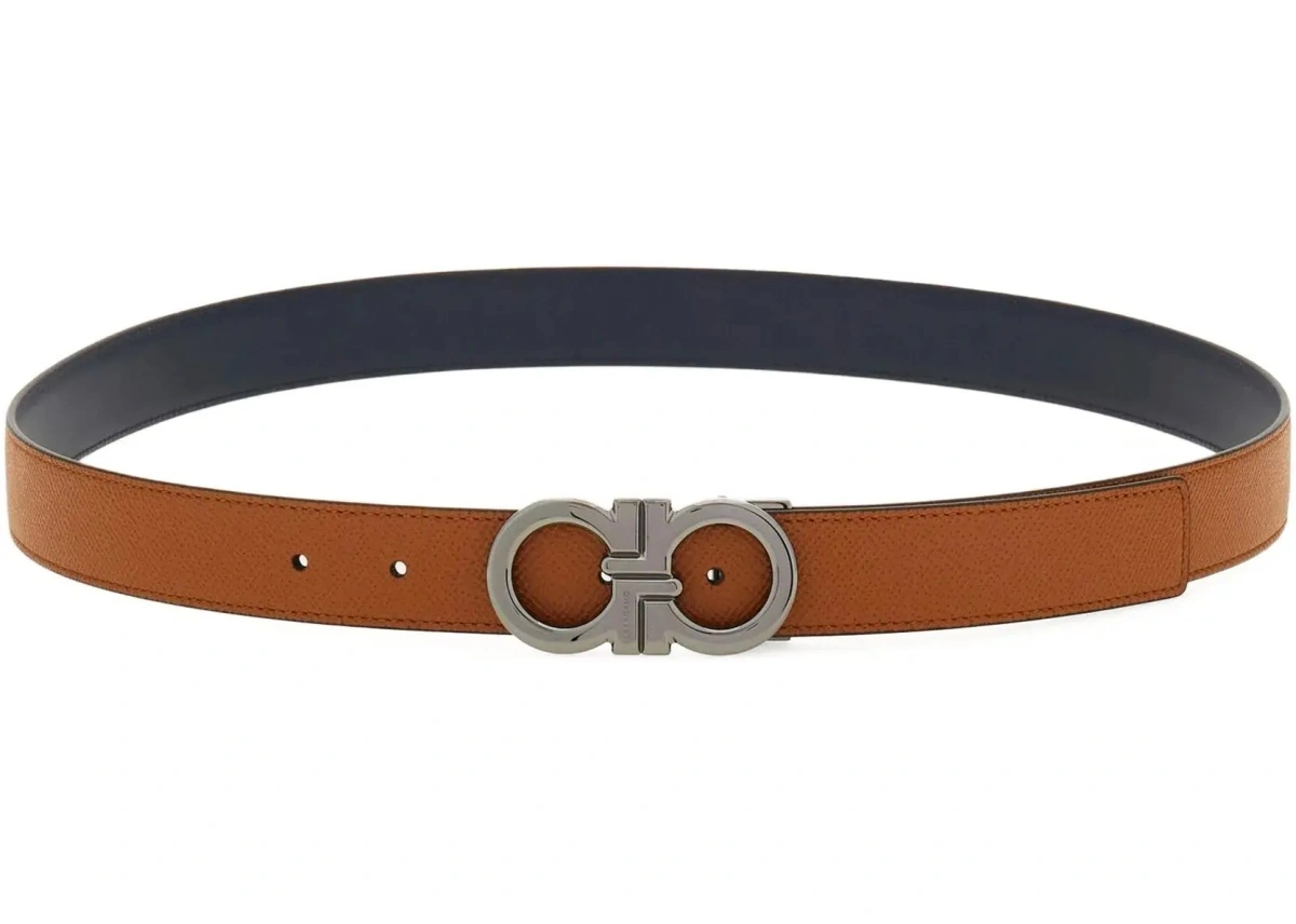 Curea Reversible and adjustable Gancini Belt - Img 5
