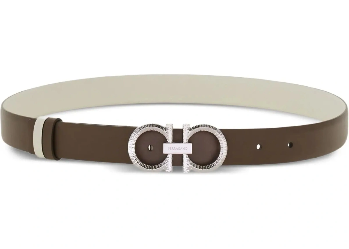 Curea Reversible and adjustable Gancini Belt - Img 6