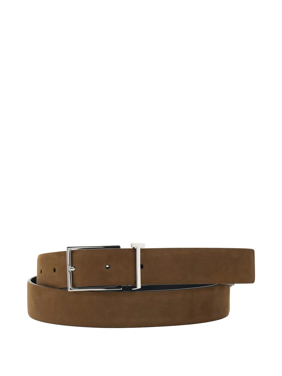 Curea Tom Ford maro din piele - Img 3