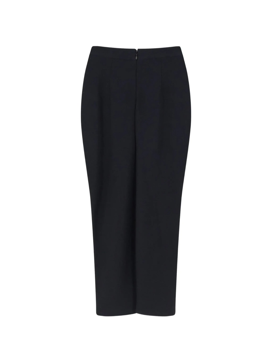 Draped crepe cady midi skirt - Img 2