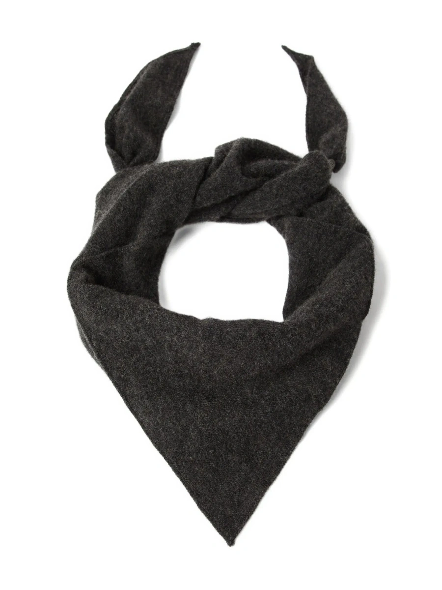 Esarfa Brunello Cucinelli neagra din casmir - Img 6