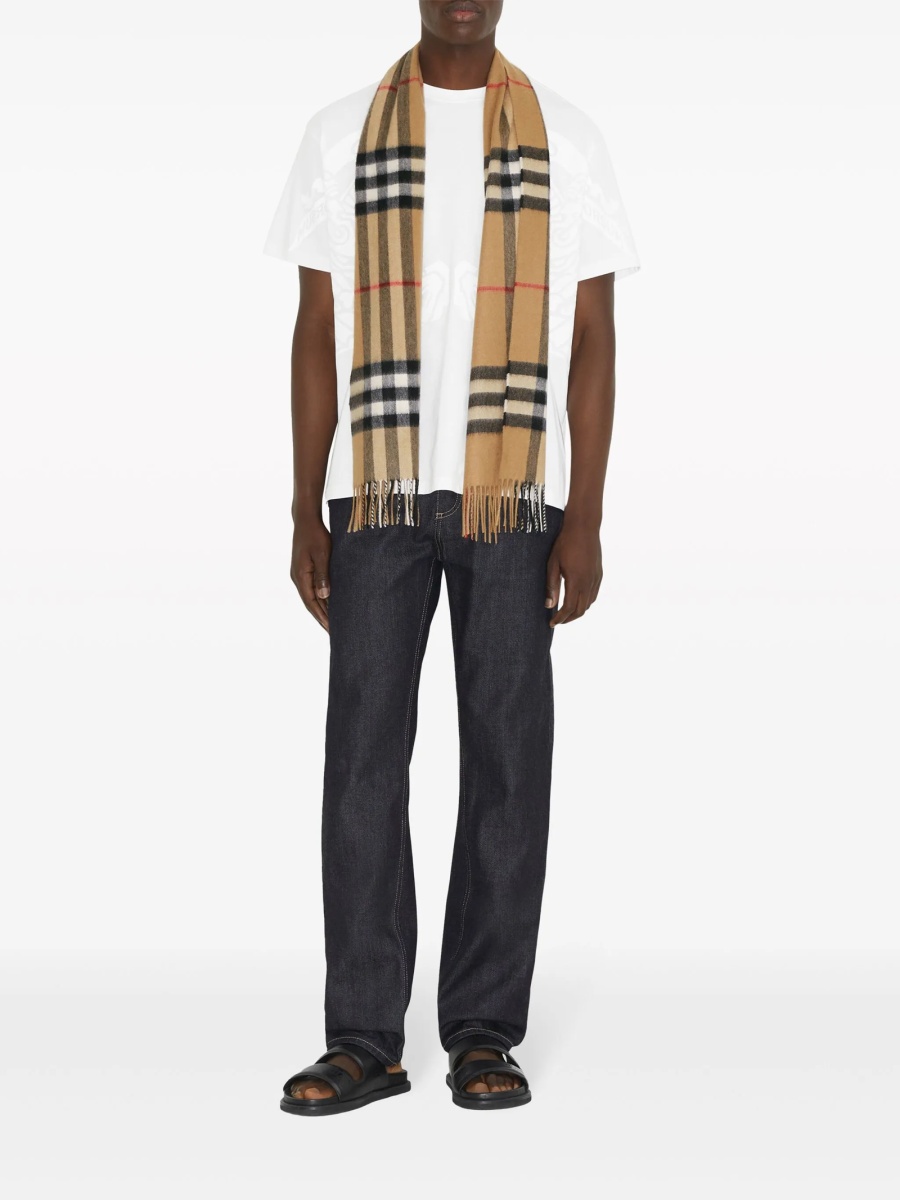 Esarfa Burberry vintage check maro - Img 4