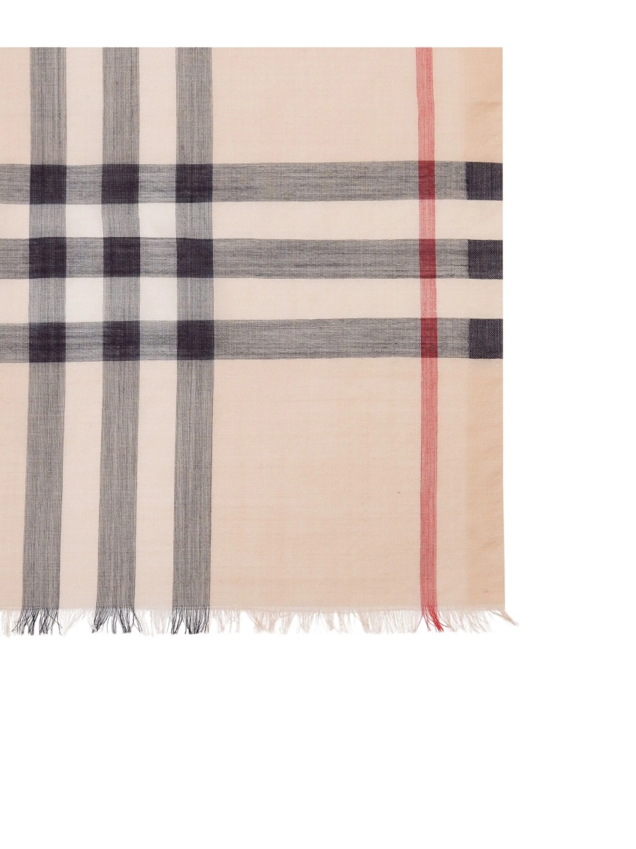 Esarfa Burberry vintage check neutra - Img 3
